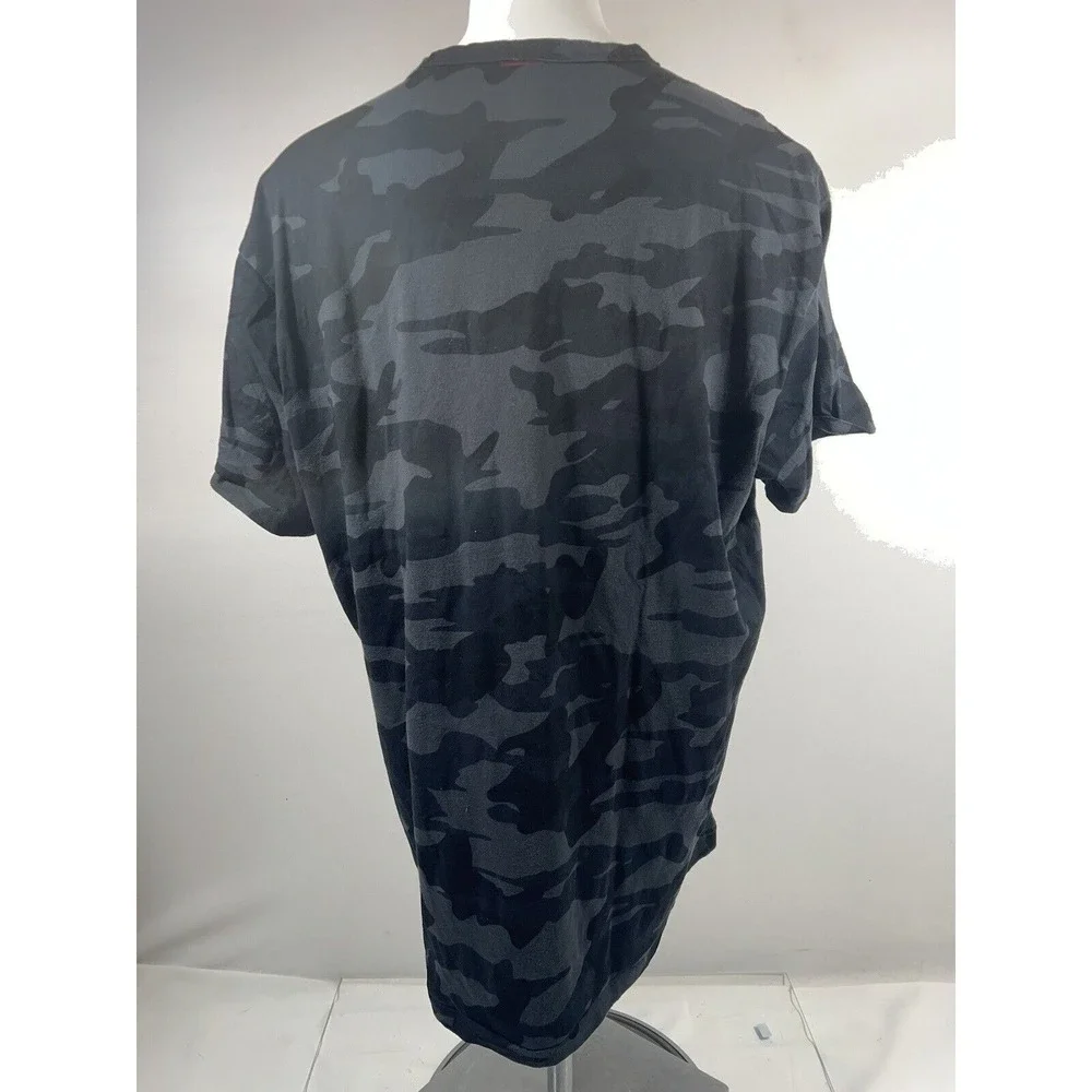 Champion Vintage Mens T-Shirt Large Urban Camouflage Short Sleeve Cotton - Picture 8 of 12
